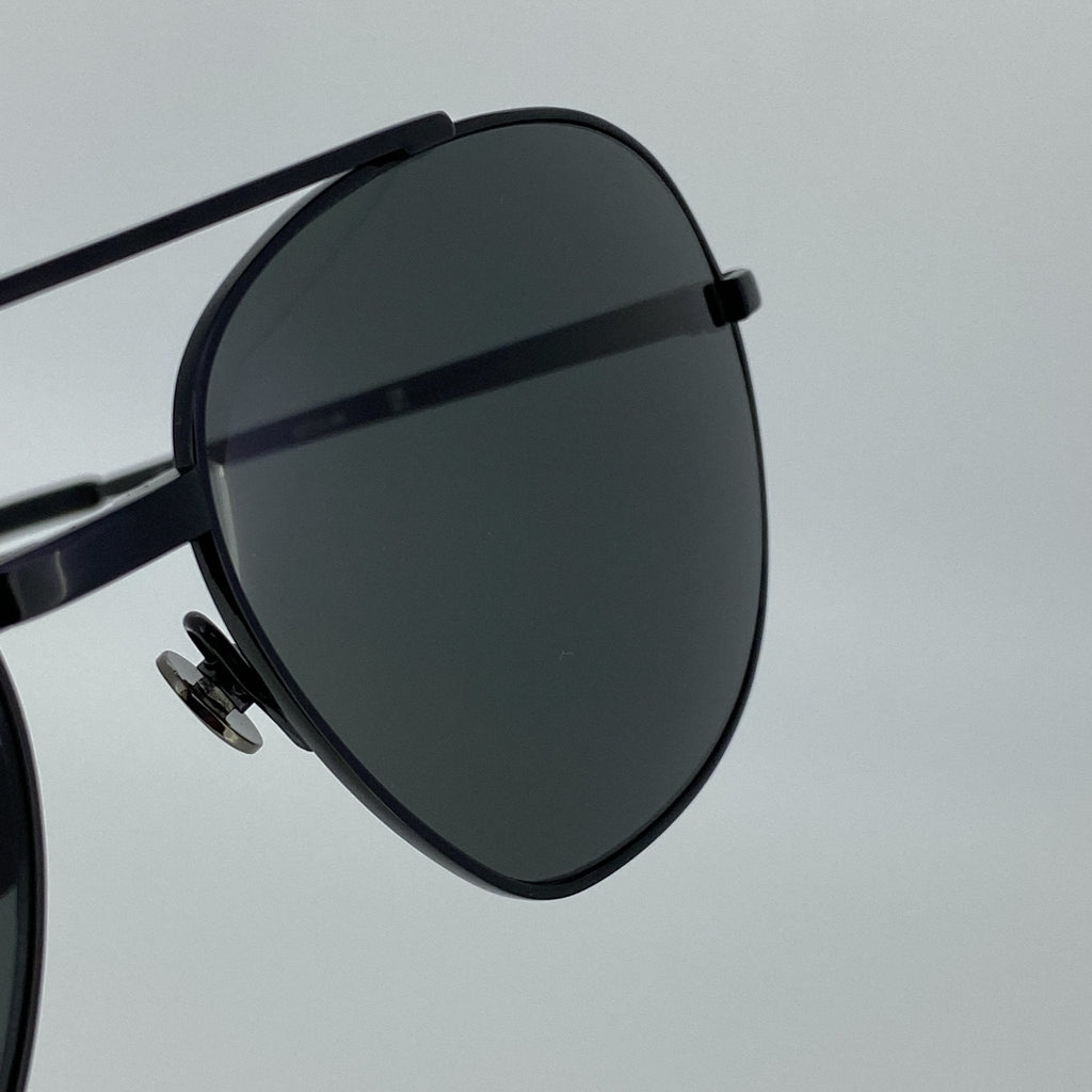 Ann Demeulemeester Men's Sunglasses Black and Grey