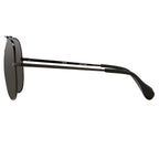 Ann Demeulemeester Sunglasses Black and Grey