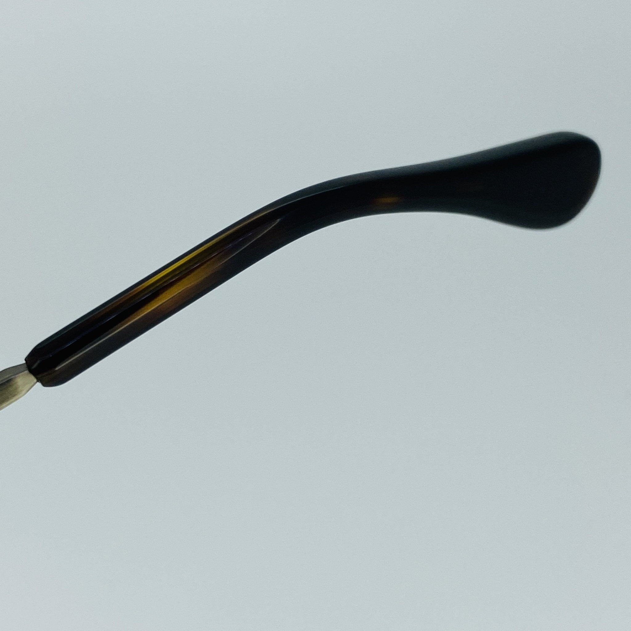 Ann Demeulemeester Men's Sunglasses Brushed Silver and Brown