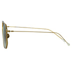 Ann Demeulemeester Sunglasses Square Bronze and Grey