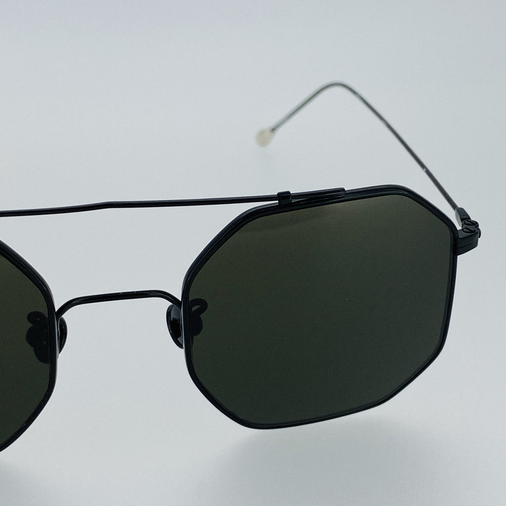 Ann Demeulemeester Sunglasses Square Black and Grey
