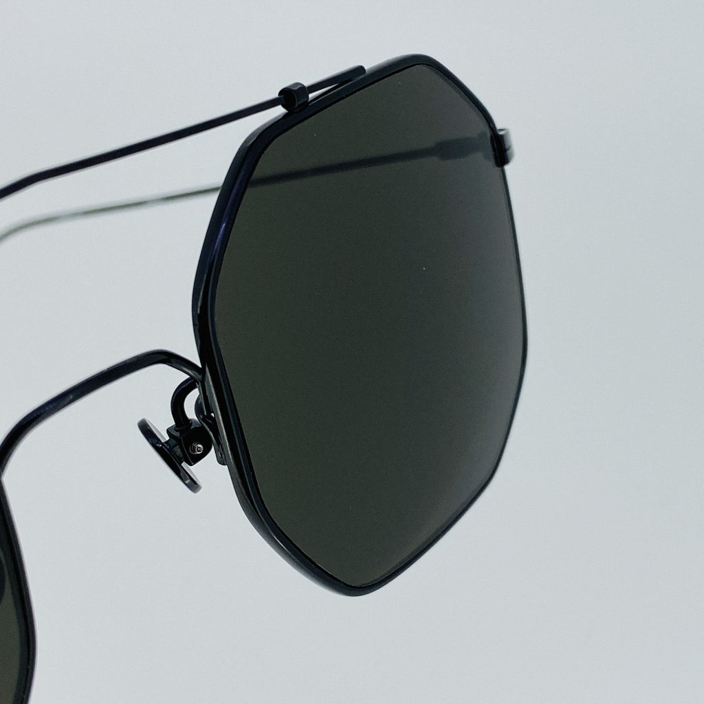 Ann Demeulemeester Sunglasses Square Black and Grey