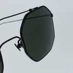 Ann Demeulemeester Sunglasses Square Black and Grey