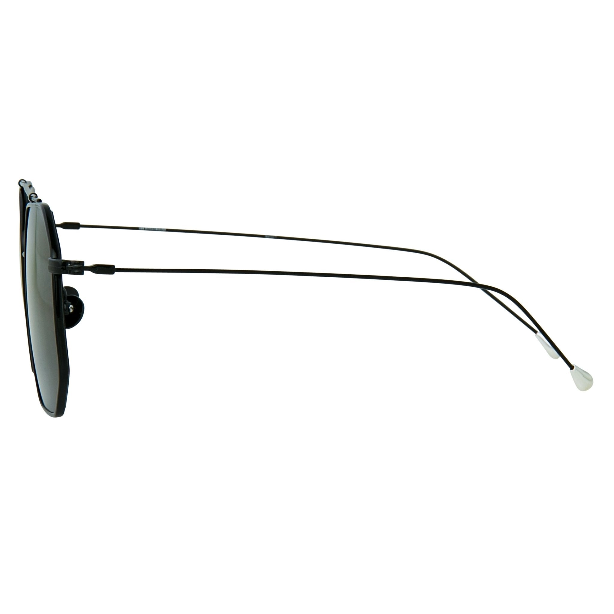 Ann Demeulemeester Sunglasses Square Black and Grey