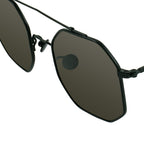 Ann Demeulemeester Sunglasses Square Black and Grey