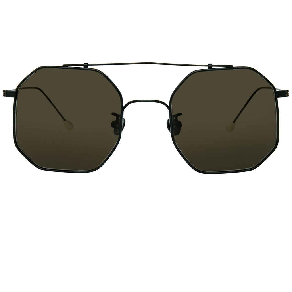 Ann Demeulemeester Sunglasses Square Black and Grey