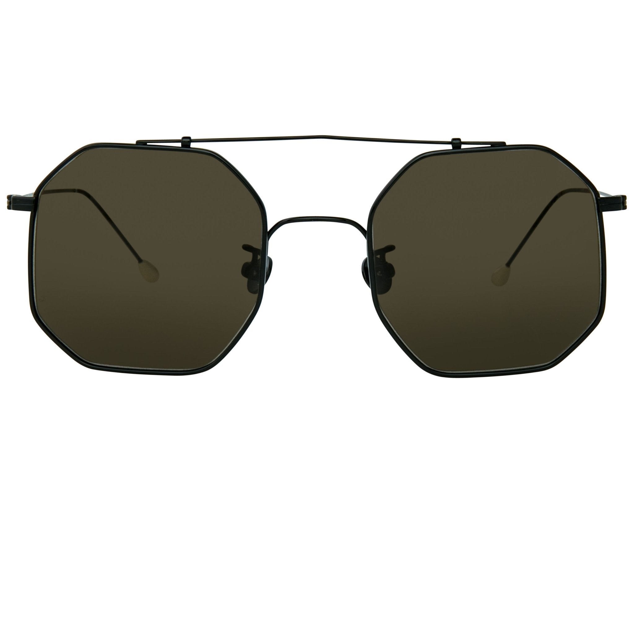 Ann Demeulemeester Sunglasses Square Black and Grey