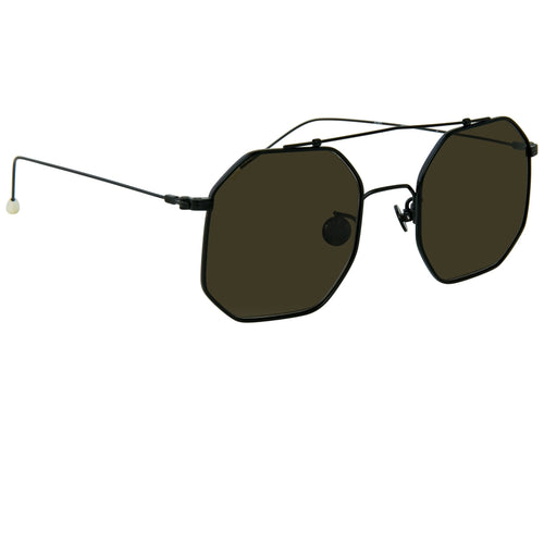 Ann Demeulemeester Sunglasses Square Black and Grey