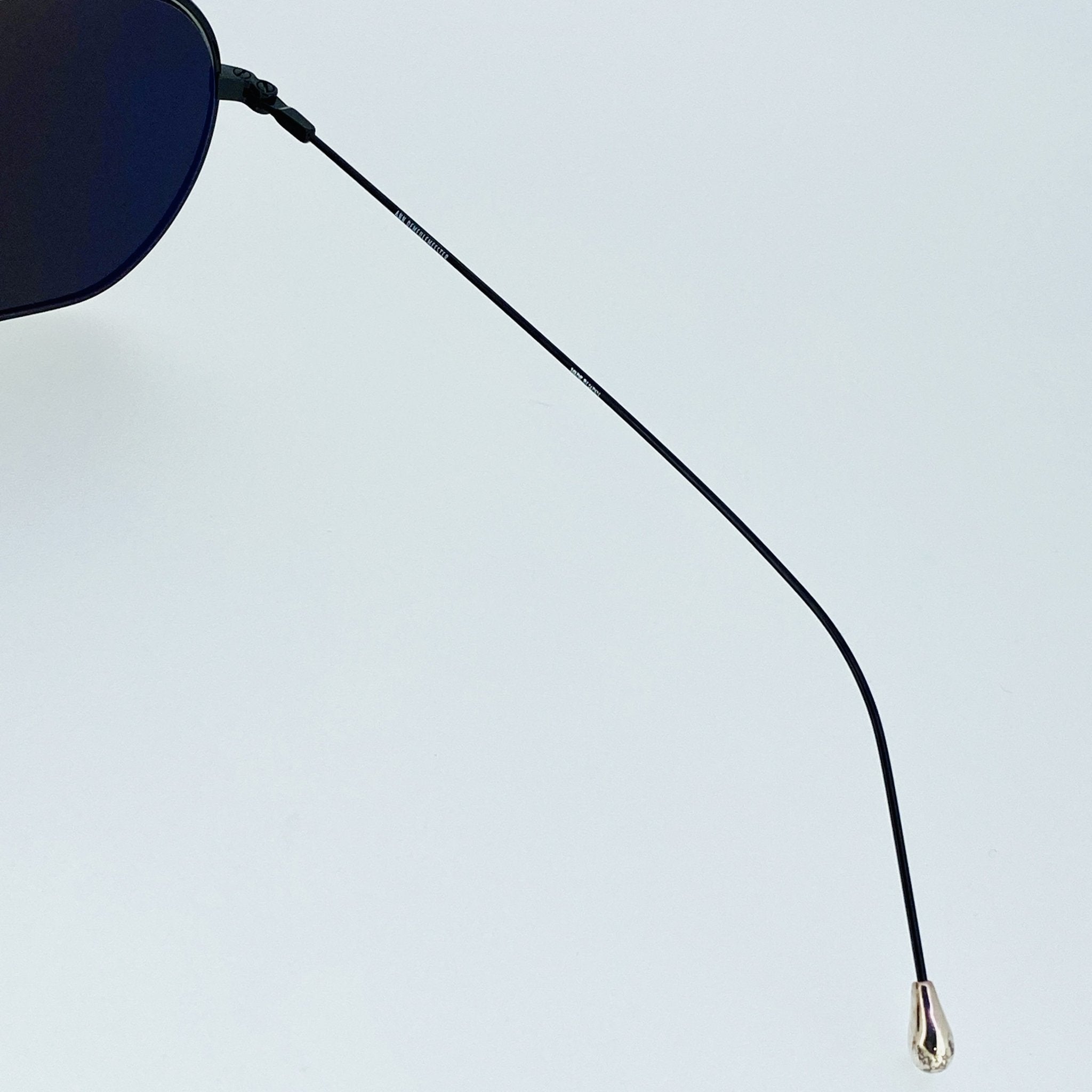 Ann Demeulemeester Sunglasses Shiny Black and Grey