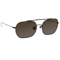 Ann Demeulemeester Sunglasses Shiny Black and Grey