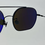 Ann Demeulemeester Sunglasses Shiny Black and Grey