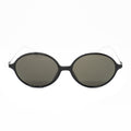 Ann Demeulemeester Sunglasses Oval Silver Black and Grey
