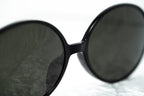 Ann Demeulemeester Sunglasses Oval Silver Black and Grey
