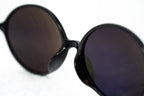 Ann Demeulemeester Sunglasses Oval Silver Black and Grey
