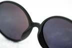 Ann Demeulemeester Sunglasses Oval Matte Black and Grey