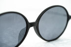 Ann Demeulemeester Sunglasses Oval Matte Black and Grey