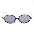Ann Demeulemeester Sunglasses Oval Matte Black and Grey