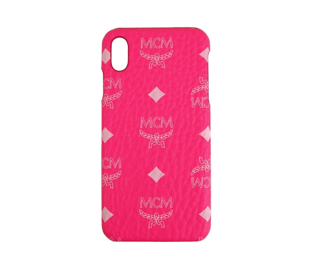 MCM Unisex Visetos IPhone XS Max Cell Phone Case