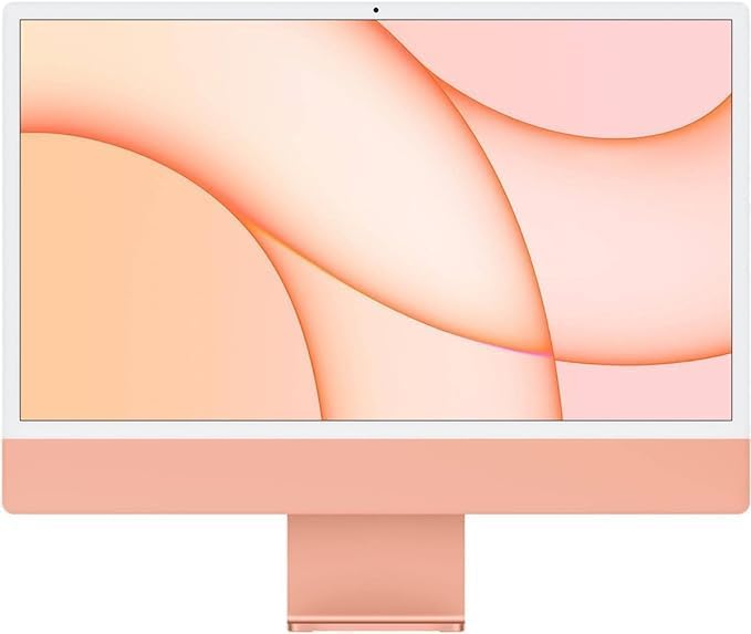 Apple iMac 24" M1 16GB 256GB Orange | 1-Year Warranty | Free Shipping