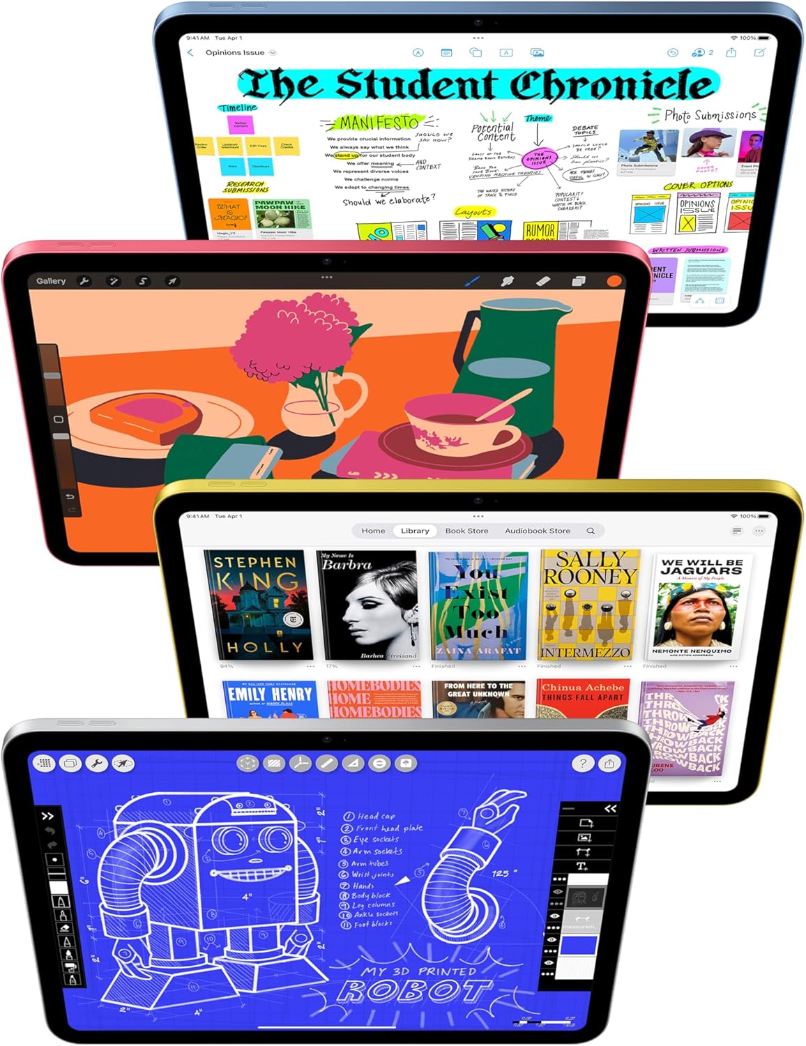 Apple iPad 11-inch A16 — 128GB Wi-Fi Yellow