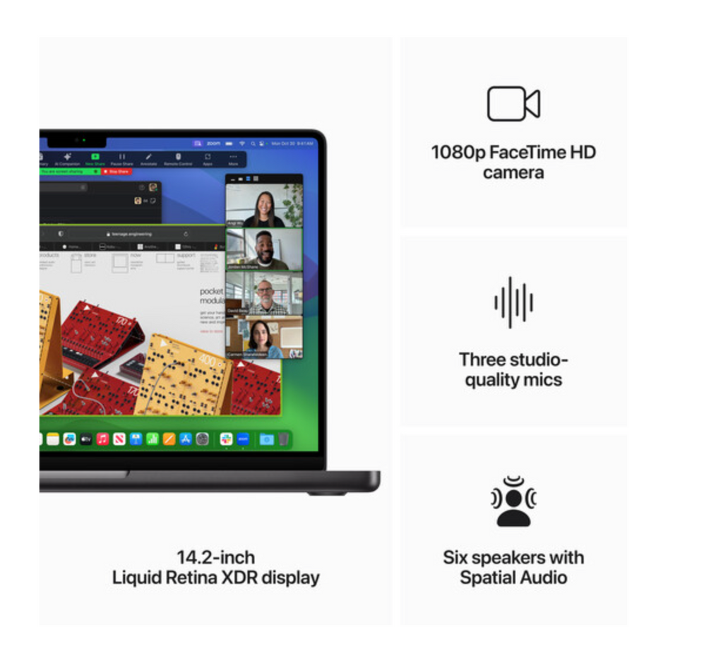 Apple 16-inch MacBook Pro M3 Max with 16-Core CPU and 40-Core GPU — 64GB 2TB Space Black
