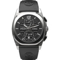 Armand Nicolet Men's Chronograph Watch J09-3 Black Rubber Black