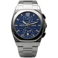 Armand Nicolet Men's Chronograph Watch J09-3 Stainless Steel Blue