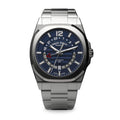 Armand Nicolet Men's GMT Watch J09-3 Blue Stainless Steel
