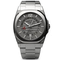 Armand Nicolet Men's GMT Watch J09-3 Grey Stainless Steel