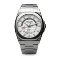 Armand Nicolet Men's GMT Watch J09-3 White Stainless Steel