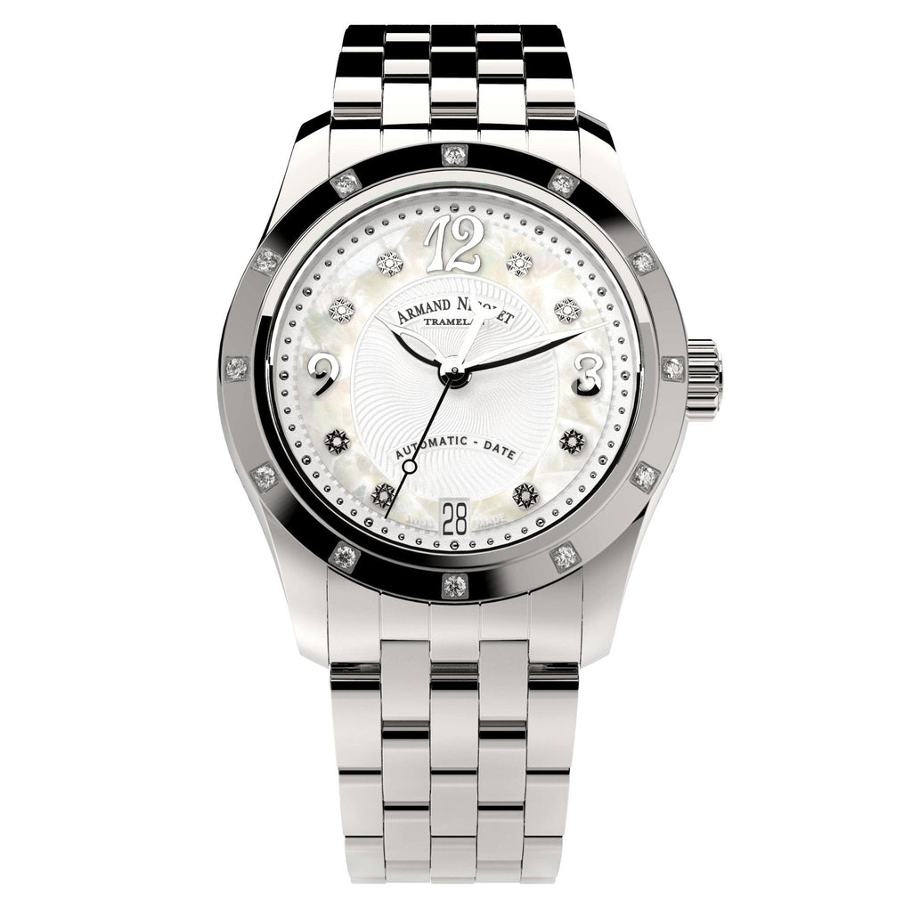 Armand Nicolet Ladies Watch M03-3 Diamond White