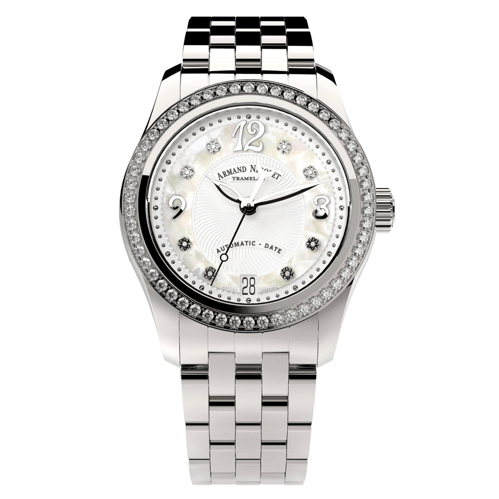 Armand Nicolet Ladies Watch M03-3 Diamond White