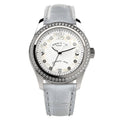Armand Nicolet Ladies Watch M03-3 White Leather Diamond