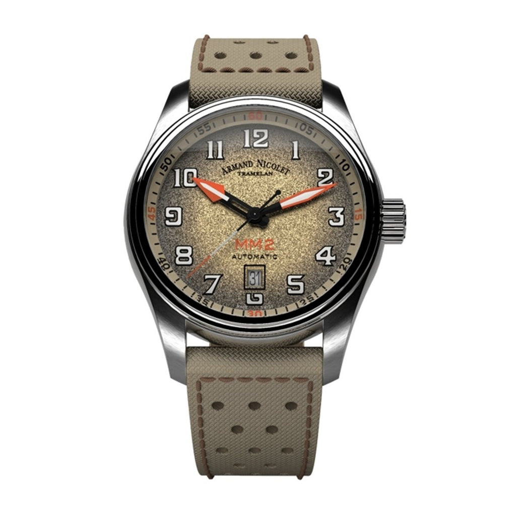Armand Nicolet MM2 Watch Beige