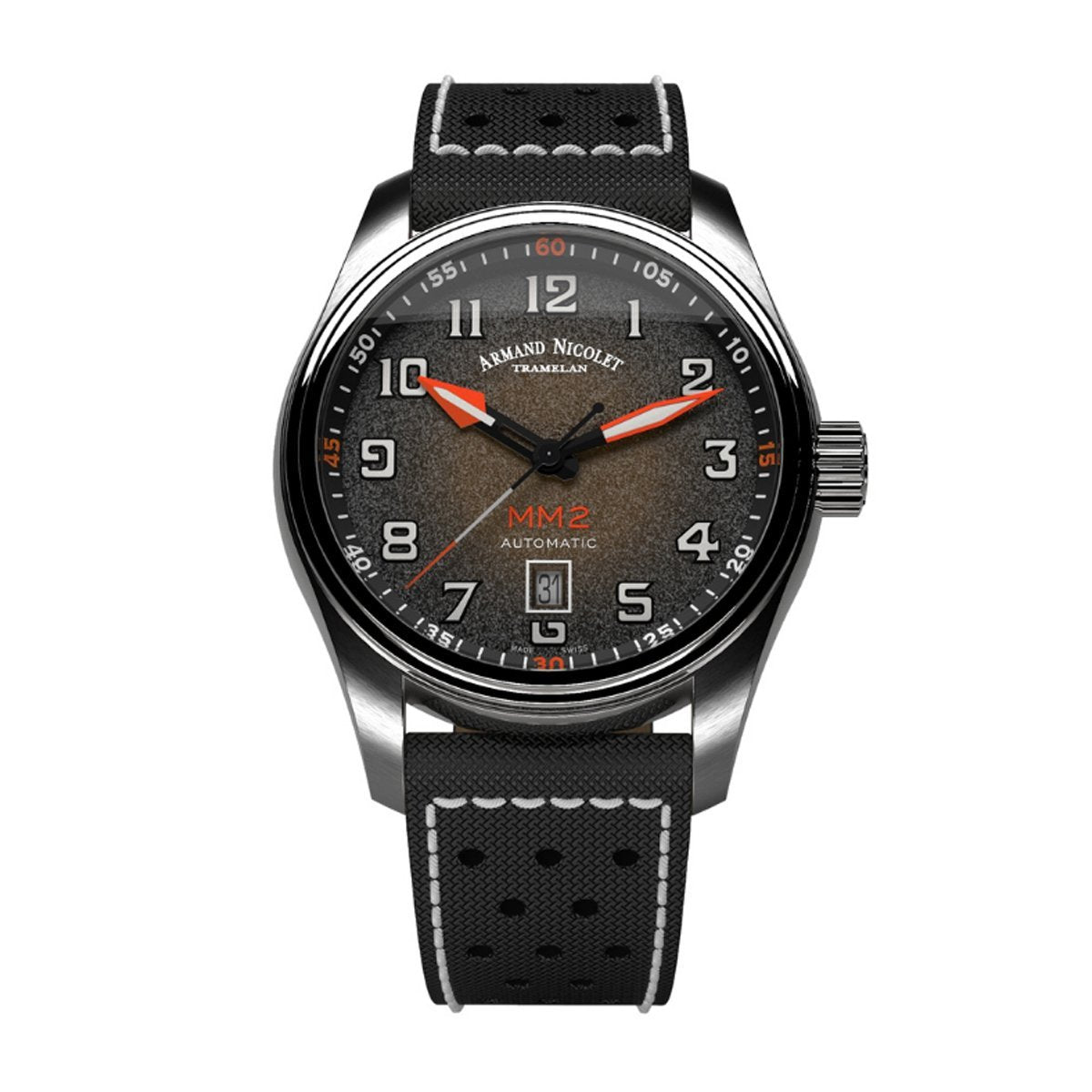 Armand Nicolet MM2 Watch Black