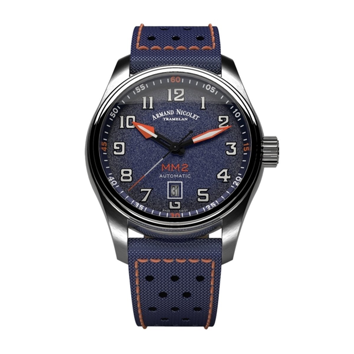 Armand Nicolet MM2 Watch Blue