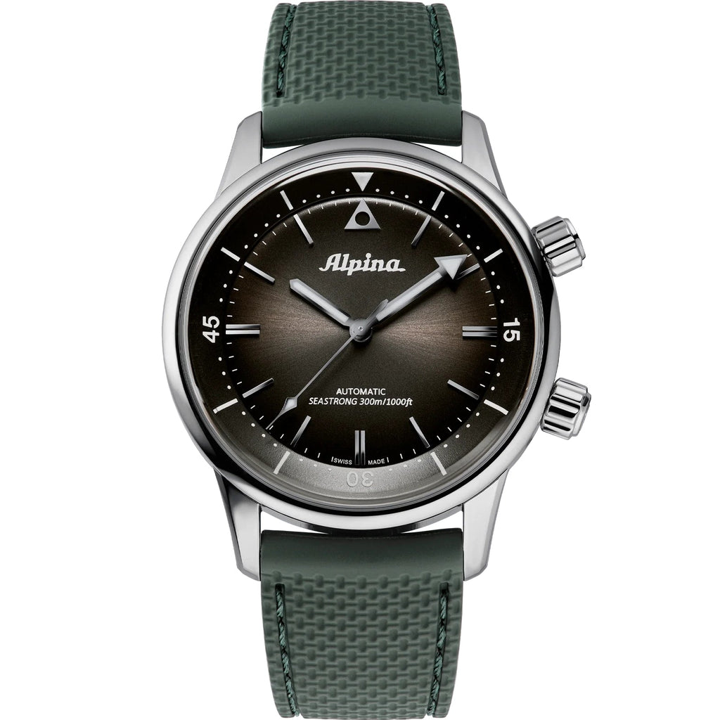 Alpina Seastrong Diver 300 Heritage Green Watch