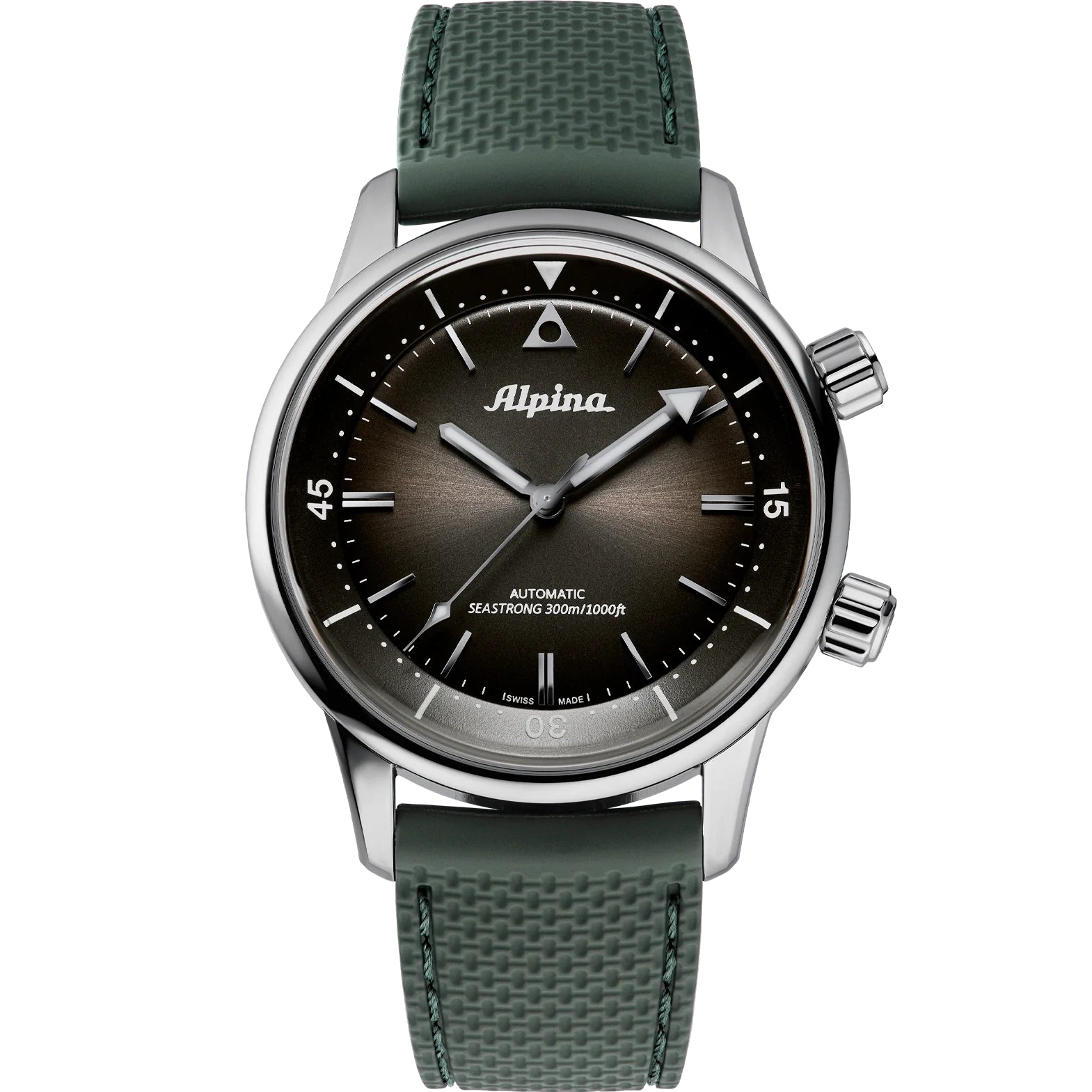 Alpina Seastrong Diver 300 Heritage Green Watch