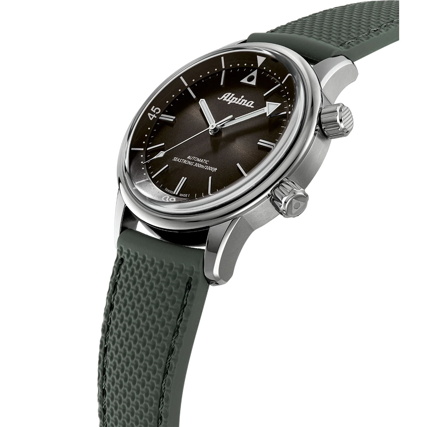 Alpina Seastrong Diver 300 Heritage Green Watch
