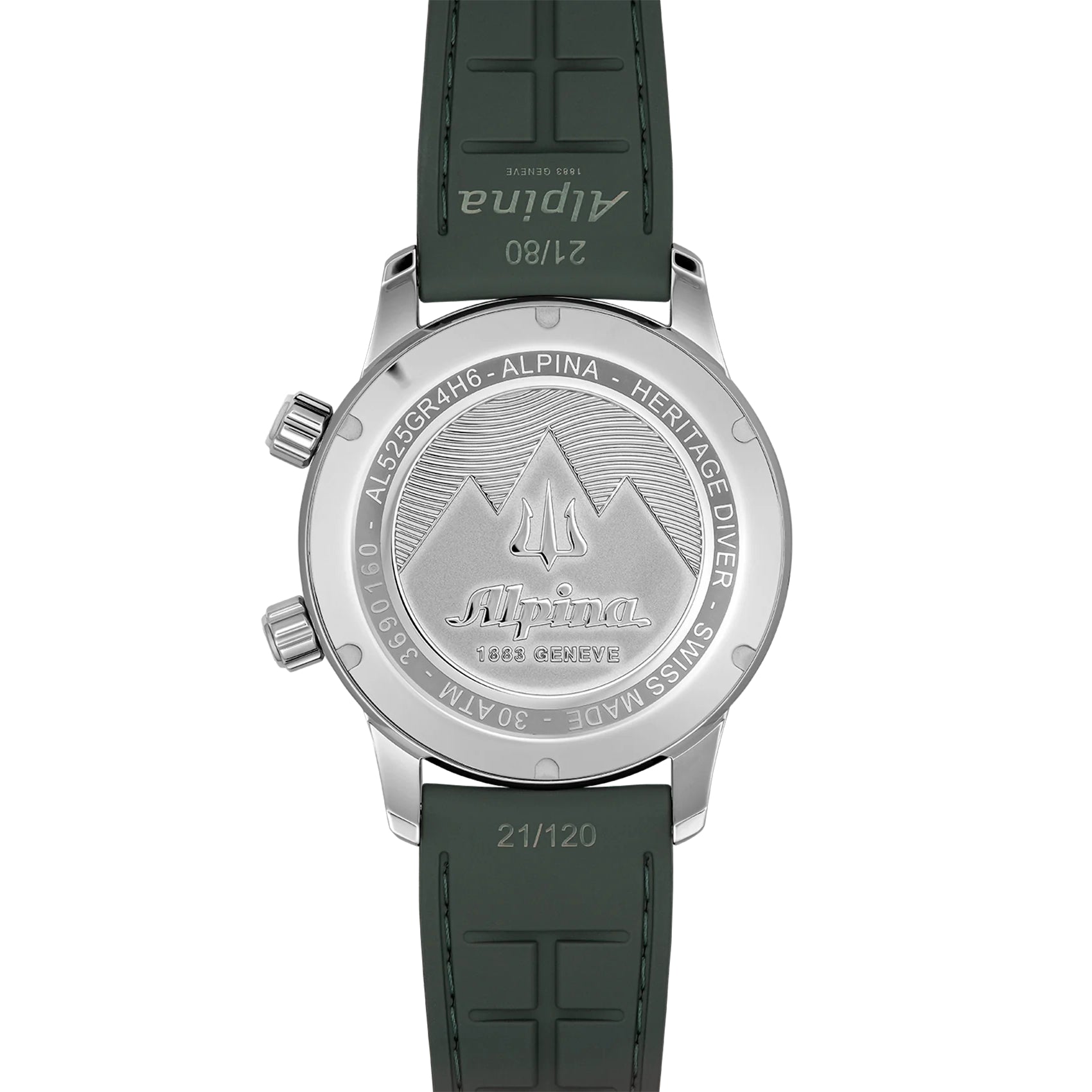 Alpina Seastrong Diver 300 Heritage Green Watch