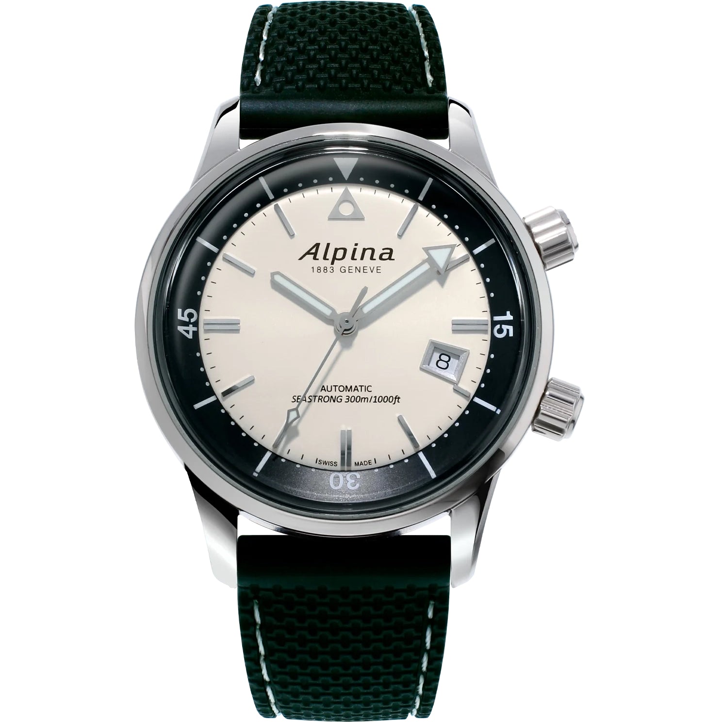 Alpina Seastrong Diver 300 Heritage Silver Watch