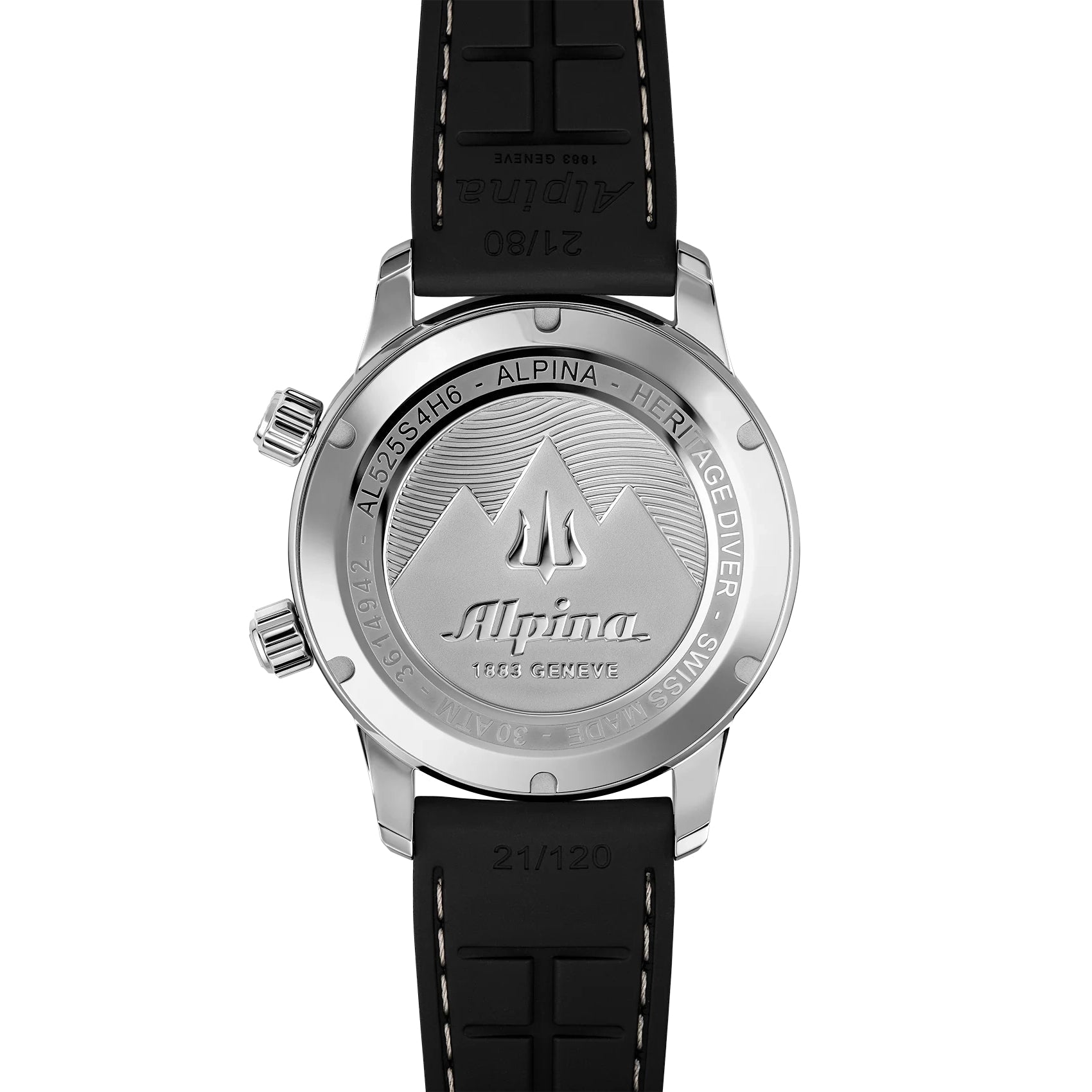 Alpina Seastrong Diver 300 Heritage Silver Watch