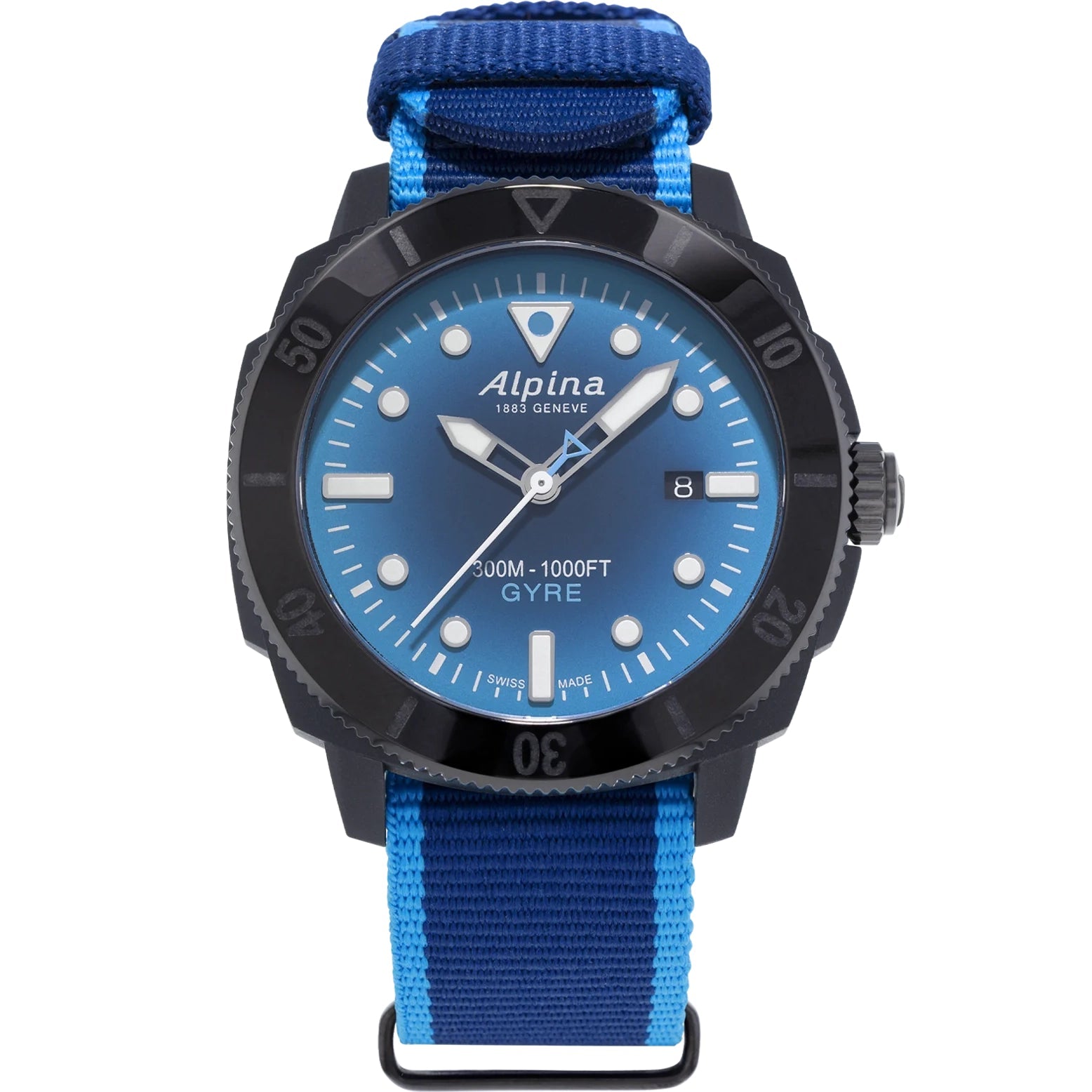 Alpina Seastrong Diver Gyre Automatic Smoked Blue Watch