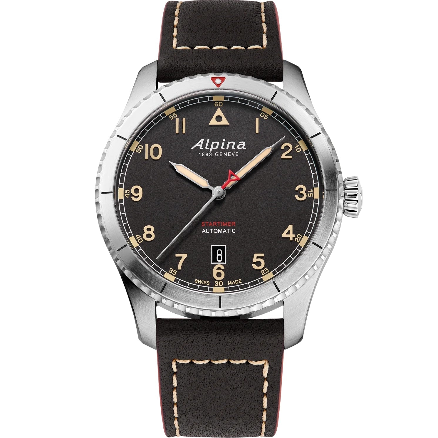 Alpina Startimer Pilot Automatic Black 41 Mm Watch