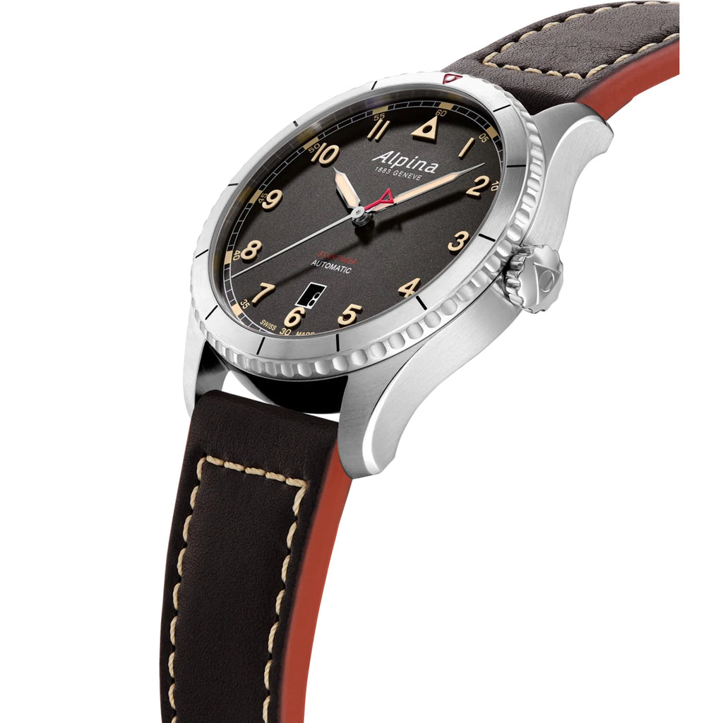 Alpina Startimer Pilot Automatic Black 41 Mm Watch