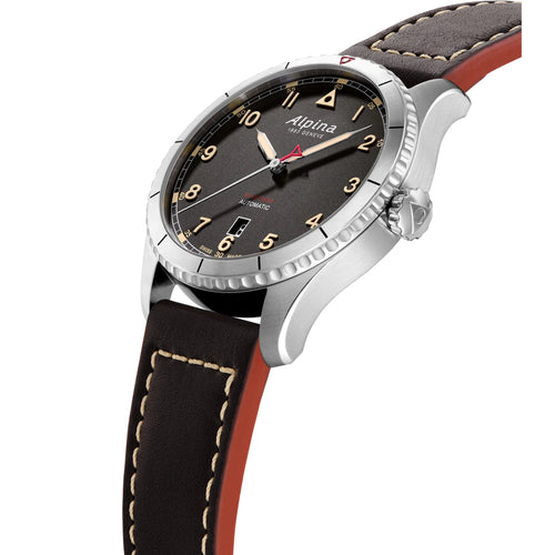 Alpina Startimer Pilot Automatic Black 41 Mm Watch