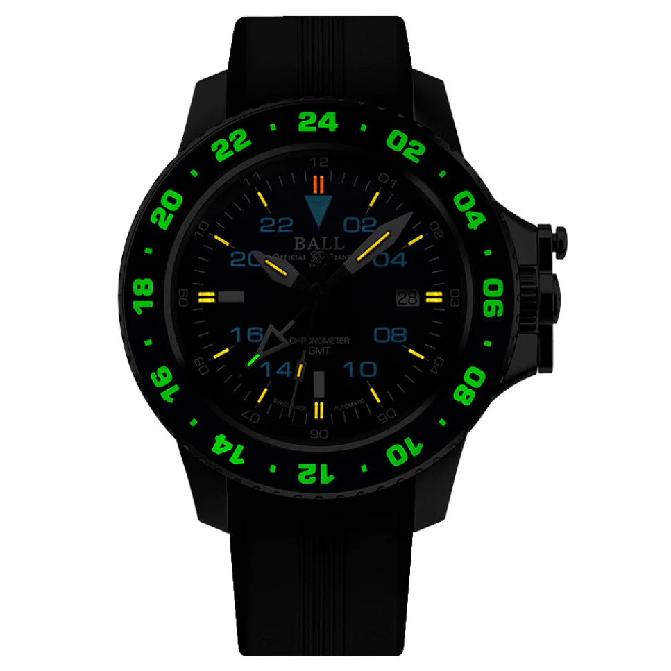 Ball Engineer Hydrocarbon AeroGMT II Men's Black Watch