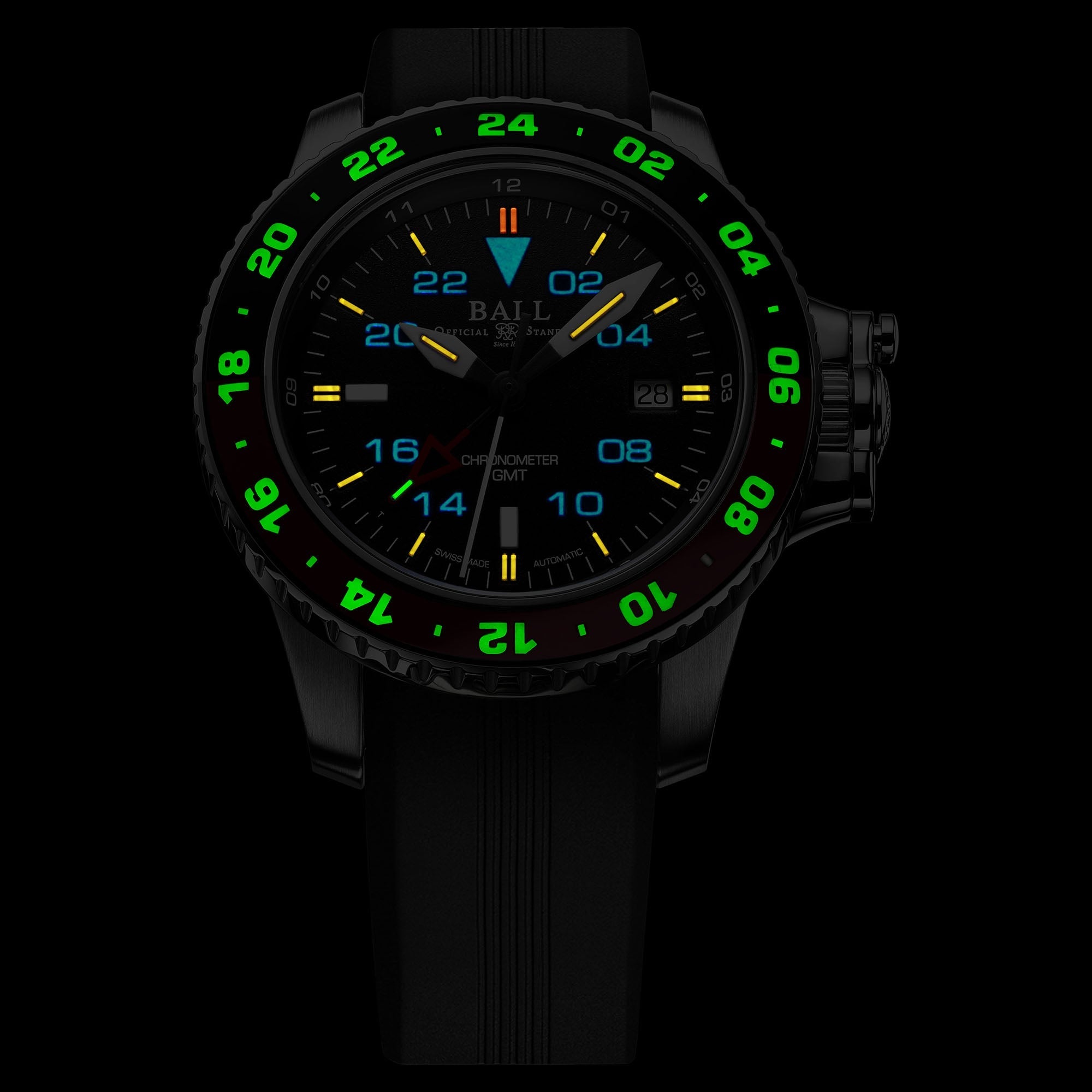 Ball Engineer Hydrocarbon AeroGMT II Men's Black Watch