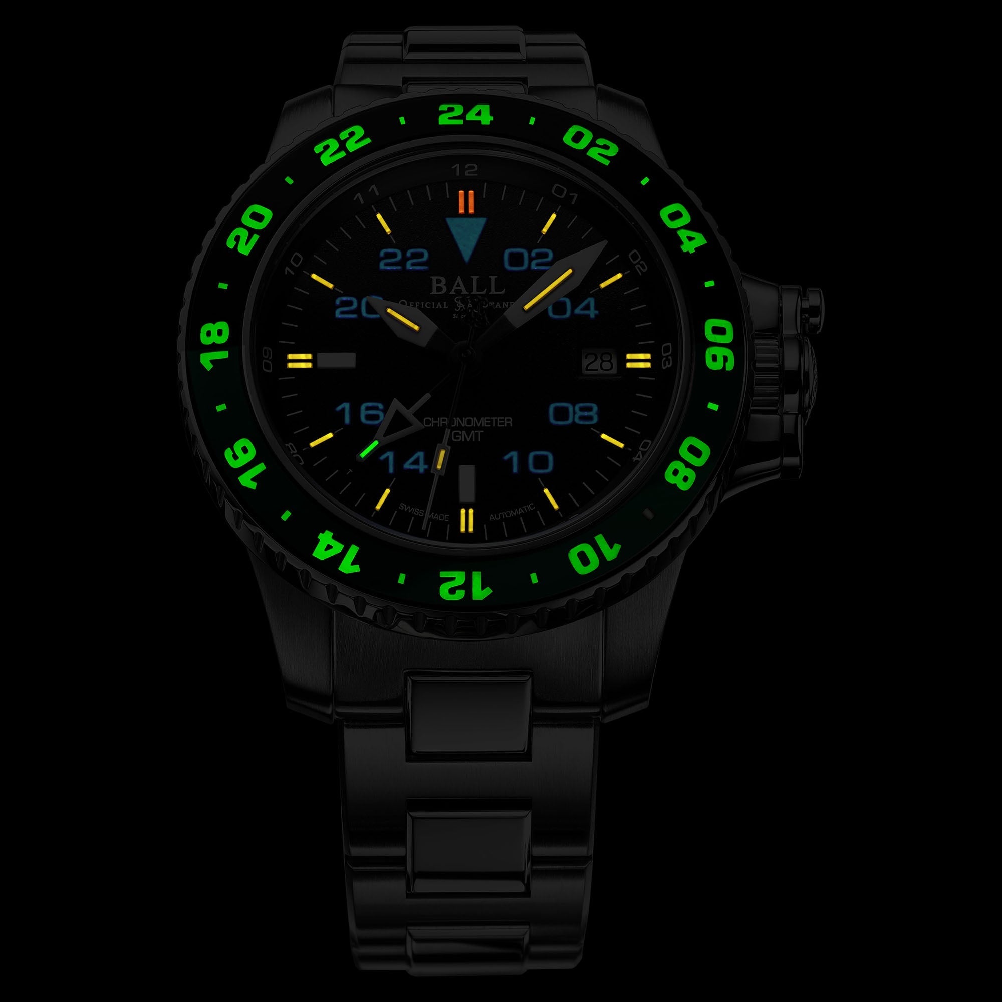 Ball Engineer Hydrocarbon AeroGMT II Men's Black Watch