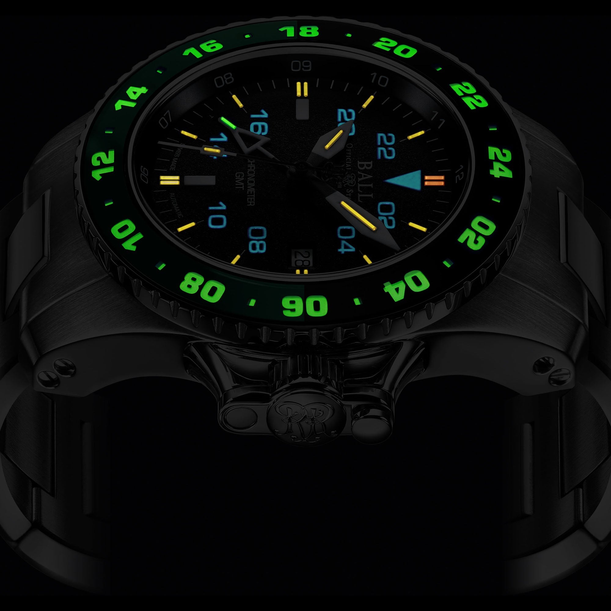 Ball Engineer Hydrocarbon AeroGMT II Men's Black Watch